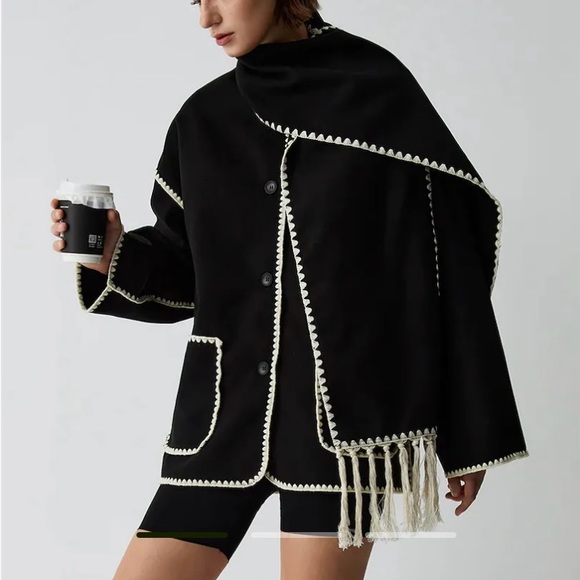 Jackets & Blazers - NWT Jacket with Matching Scarf